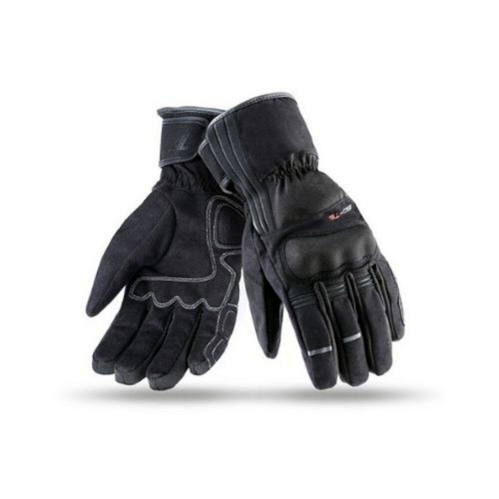 GUANTE SEVENTY SD-T5 INVIERNO TOURING HOMBRE NEGRO