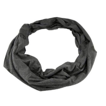 BY CITY SCARF GRIS CON CALAVERAS