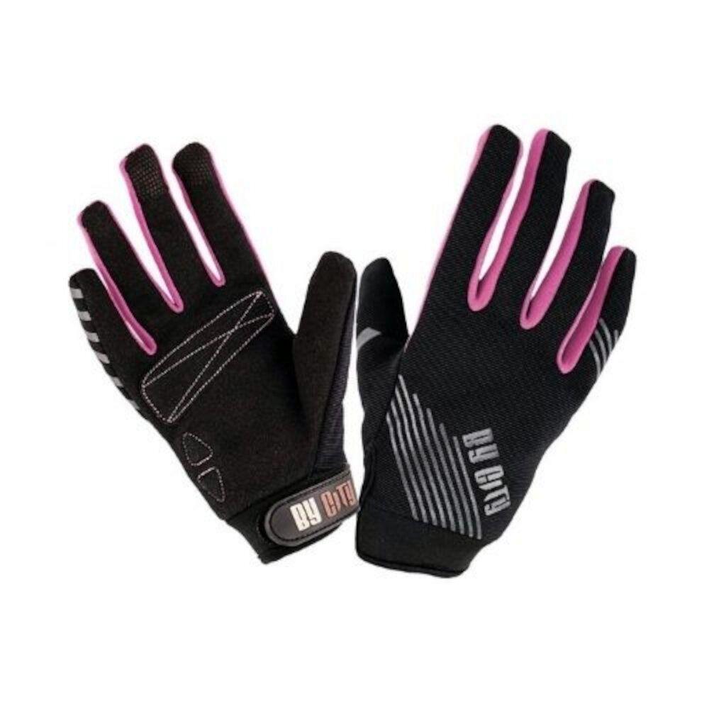 GUANTES BY CITY MOSCOW LADY NEGRO/ROSA