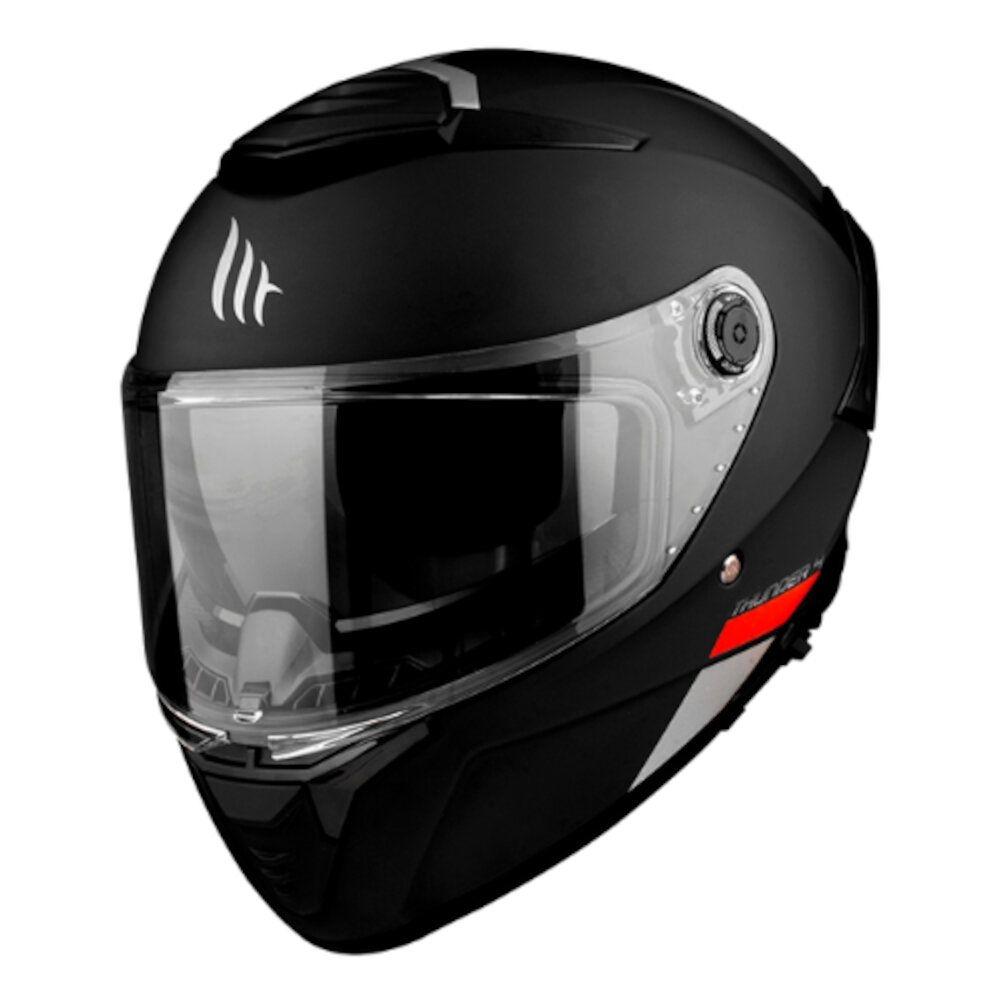 CASCO MT THUNDER 4 SV SOLID A1 NEGRO MATE