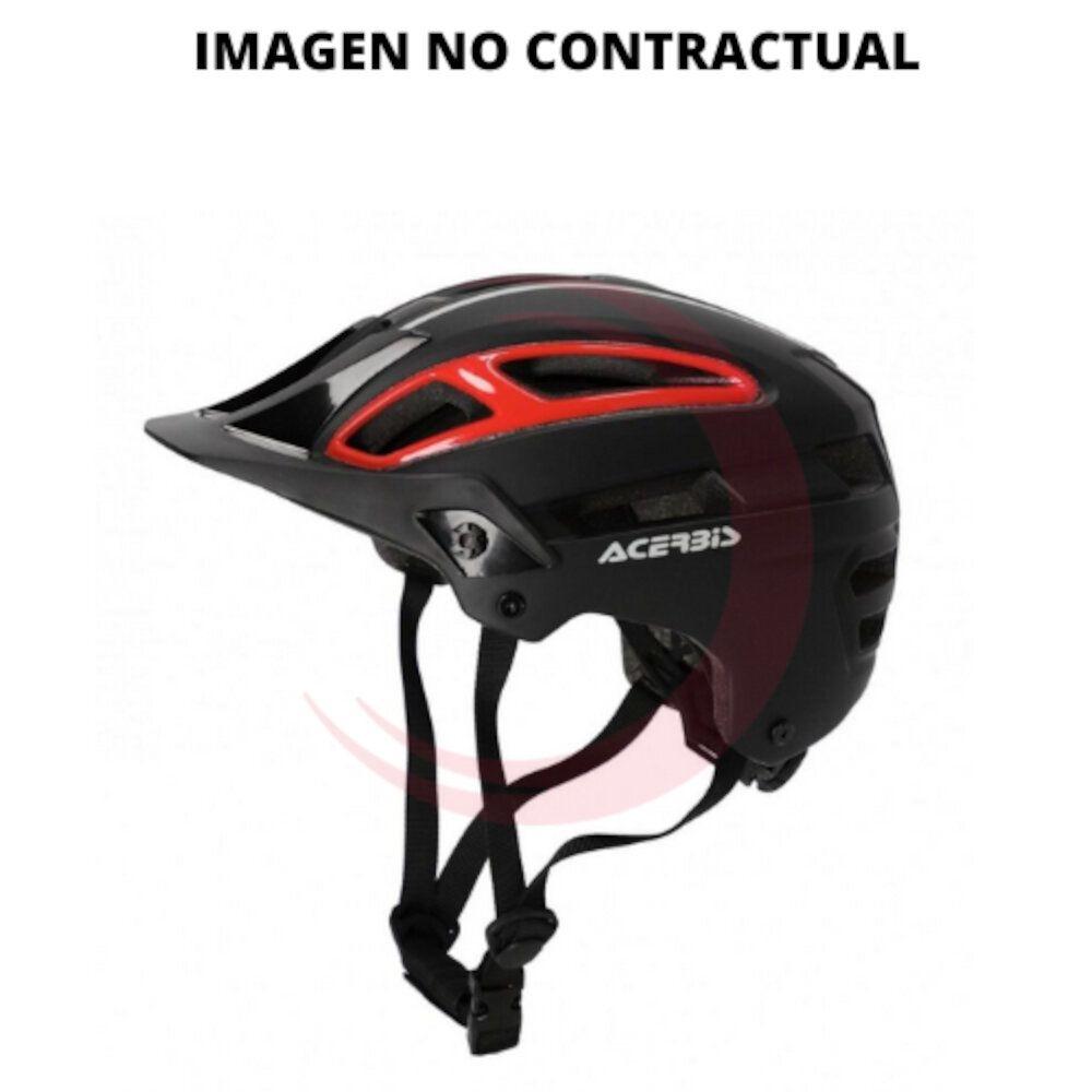 CASCO ACERBIS DOUBLEP NEGRO / ROJO