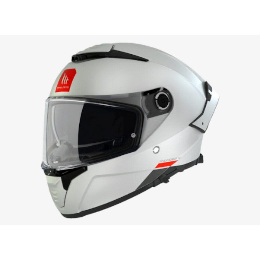 CASCO MT THUNDER 4 SV SOLID A1 BLANCO PERLA