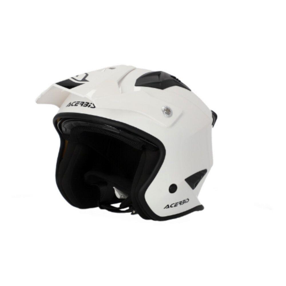 CASCO DE MOTO JET ARIA 2206 BLANCO