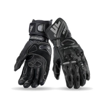 GUANTE SD-R12 VERANO RACING HOMBRE NEGRO