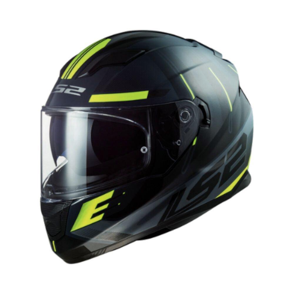 CASCO LS2 FF320 STREAM EVO SHADOW GL.SILVER H-V YE