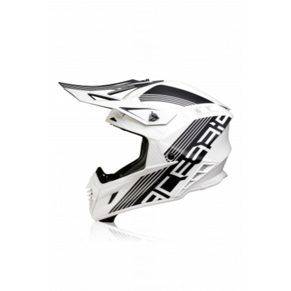 CASCO ACERBIS X-TRACK VTR BLANCO/NEGRO