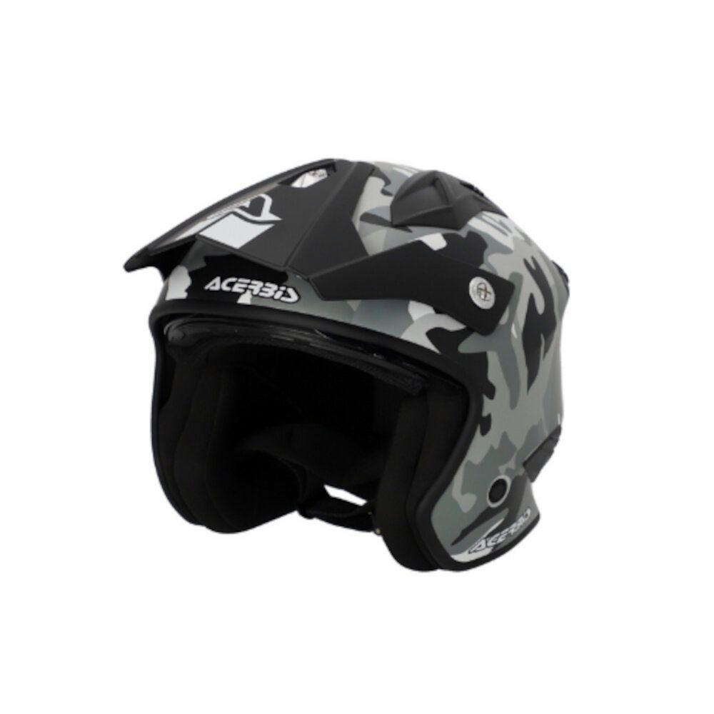 CASCO DE MOTO JET ARIA 2206 CAMUFLAJE