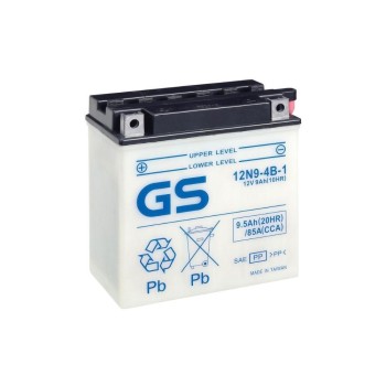 Batería GS 12N9-4B-1 12V 9,5Ah 85A