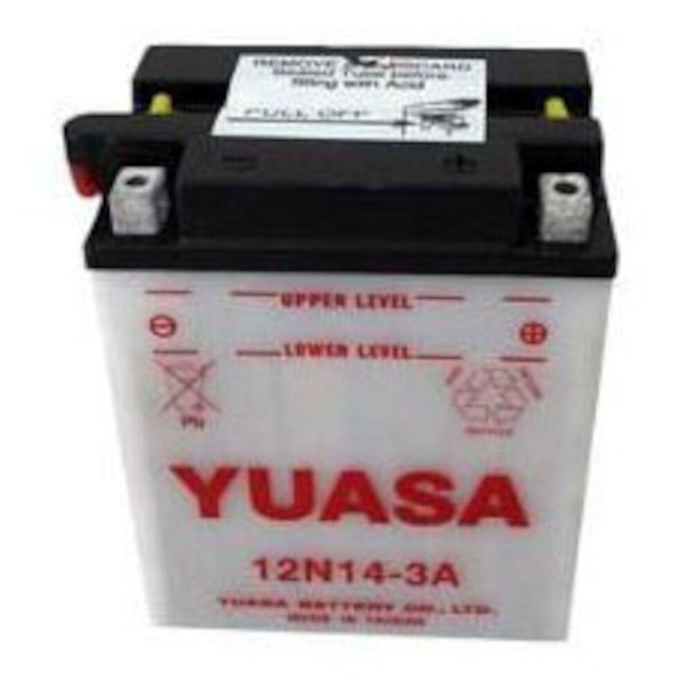 BATERÍA YUASA 12N14-3A COMBIPACK