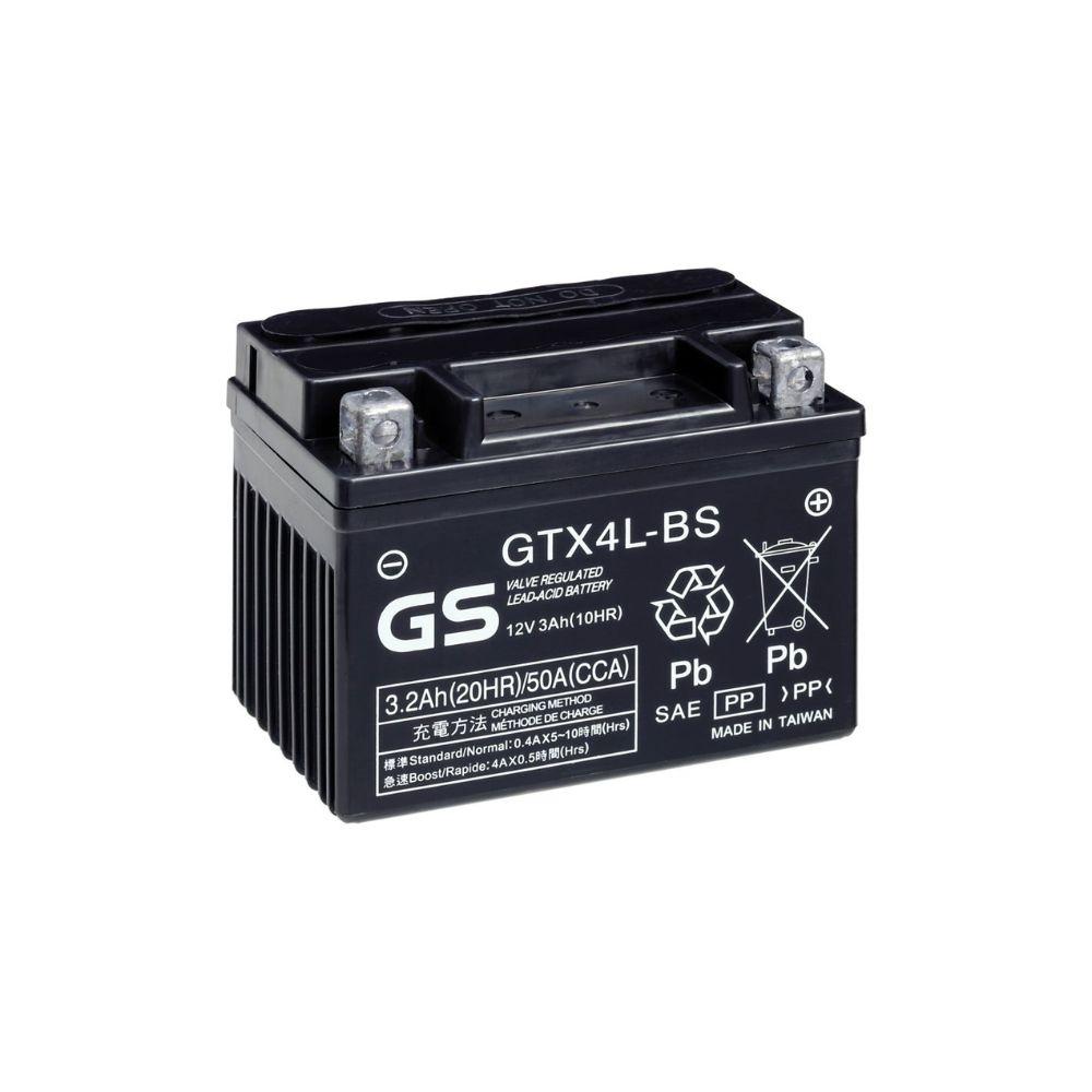 Batería GS GTX4L-BS 12V 3,2Ah 50A AGM