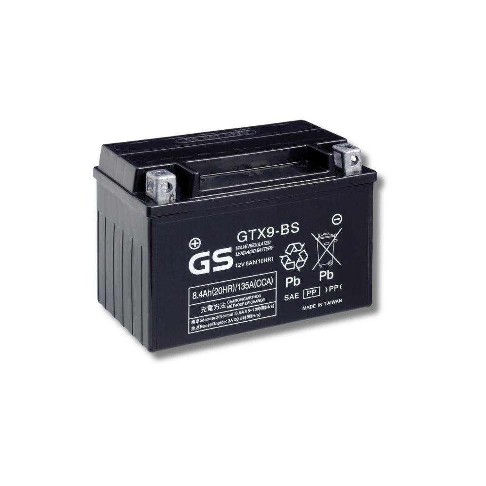 Batería GS GTX9-BS 12V 8,4Ah 135A AGM