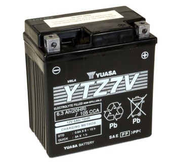 BATERÍA YUASA YTZ7-V 12V 6.3 AH