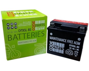 Batería de moto CODEPARTS YTX5L-BS