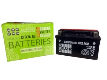 Batería de moto CODEPARTS YTX7A-BS