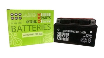 Batería de moto CODEPARTS YTZ10S-BS