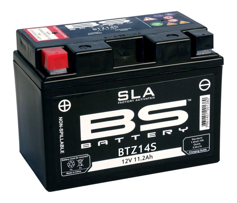 Batería de moto BS SLA BTZ14S