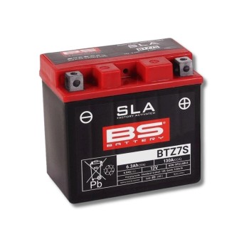 Batería BS BTZ7S SLA 12V activada