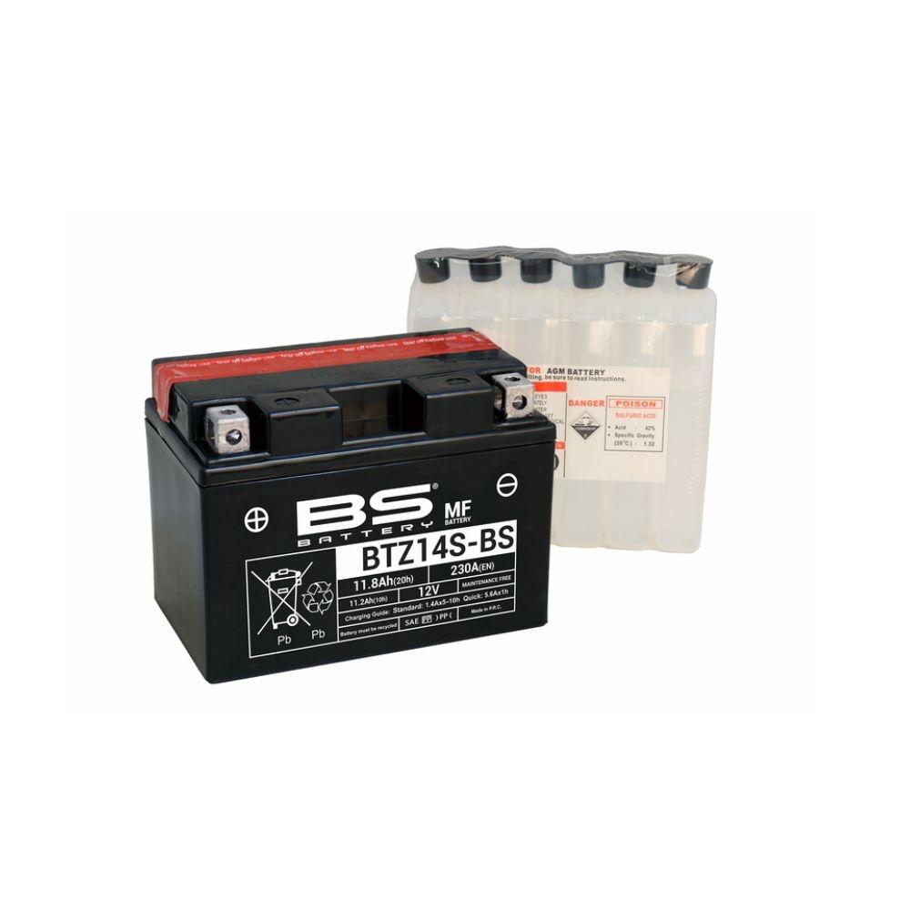 BATERIA BS BTZ14S-BS (12V 11,2 Ah) CCA (A) 230 (sin activar)