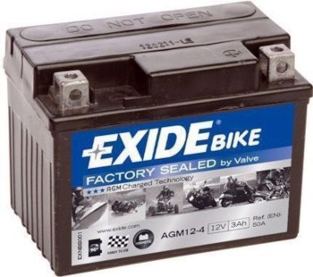 BATERÍA EXIDE AGM12-4