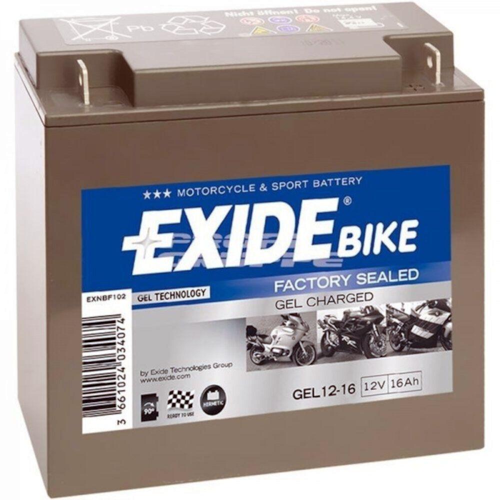 BATERÍA EXIDE GEL12-16