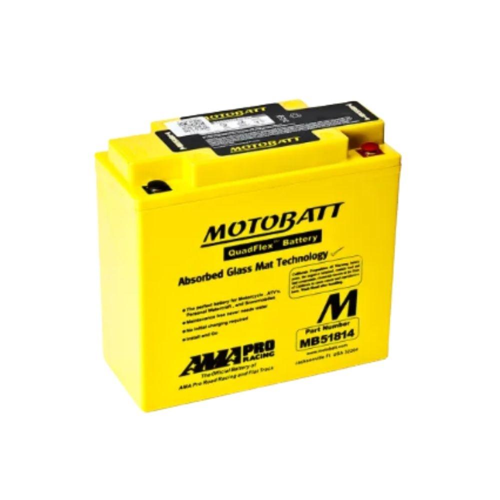 Batería Motobatt MB51814 (51913 AGM) 12V 22Ah Quadflex