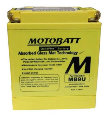 BATERIA MOTOBATT MB9U (YB7A, YB7LB, YB9LA2, YB9L-B, 12N9-3B, 12N9-4B-1)