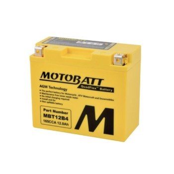 Batería de moto MOTOBATT MBT12B4