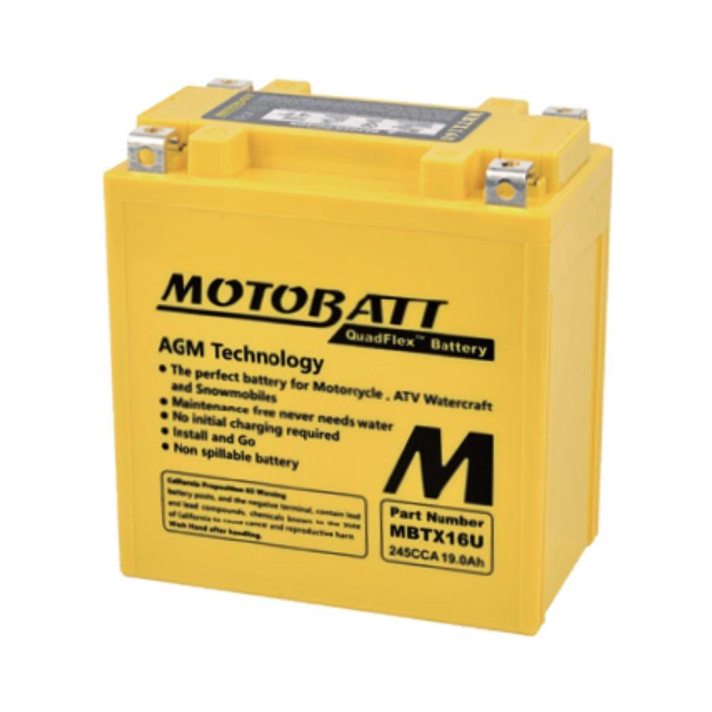Batería de moto MOTOBATT MBTX16U