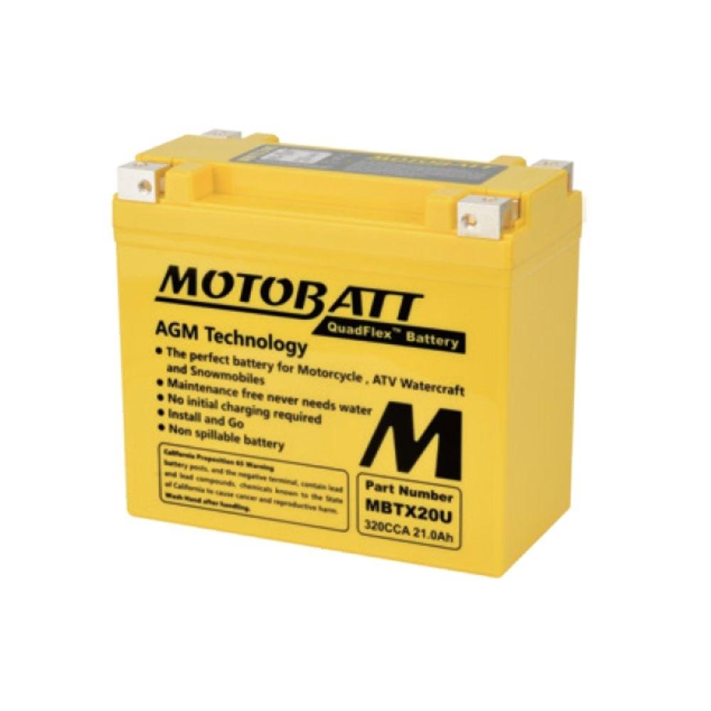 Batería de moto MOTOBATT MBTX20U