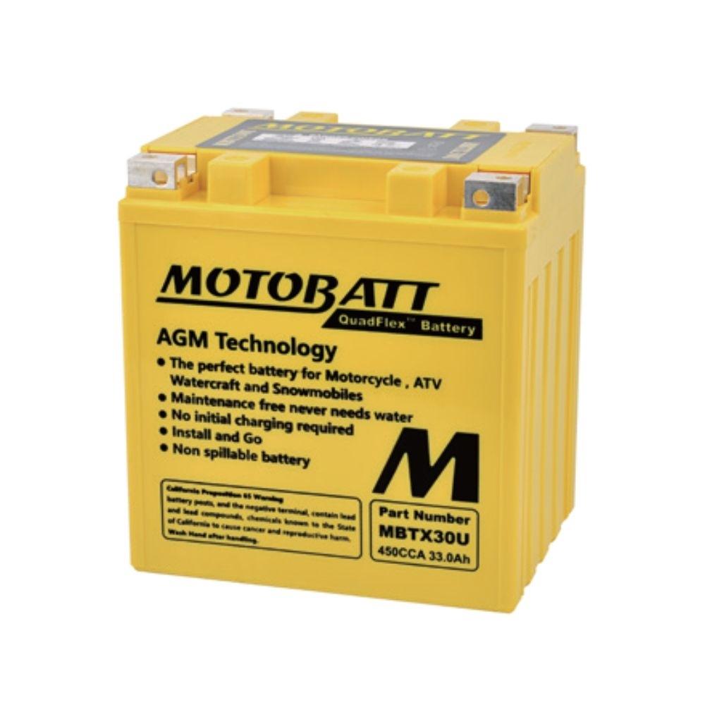 Batería de moto MOTOBATT BTX30U