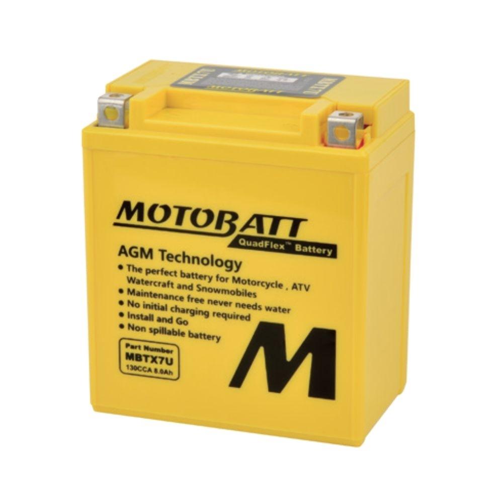 Batería de moto MOTOBATT MBTX7U