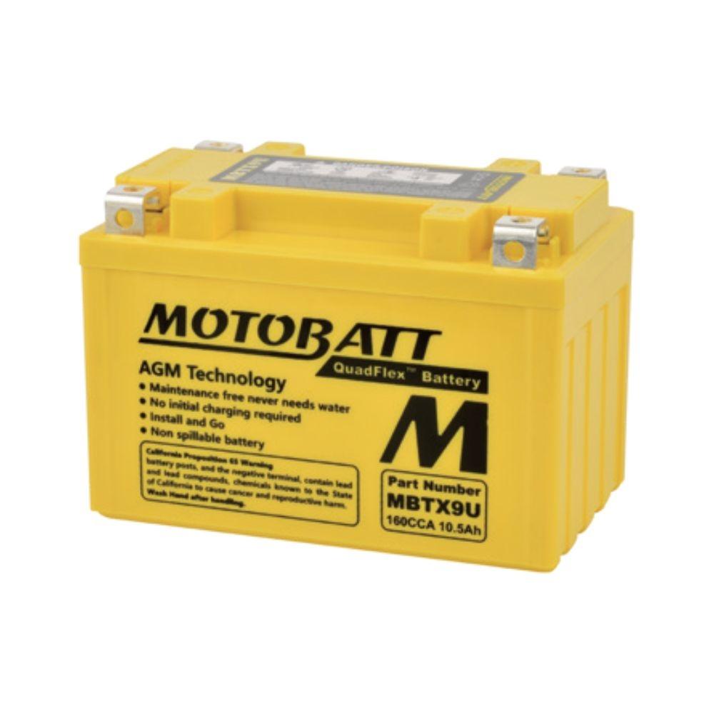 Batería de moto MOTOBATT MBTX9U