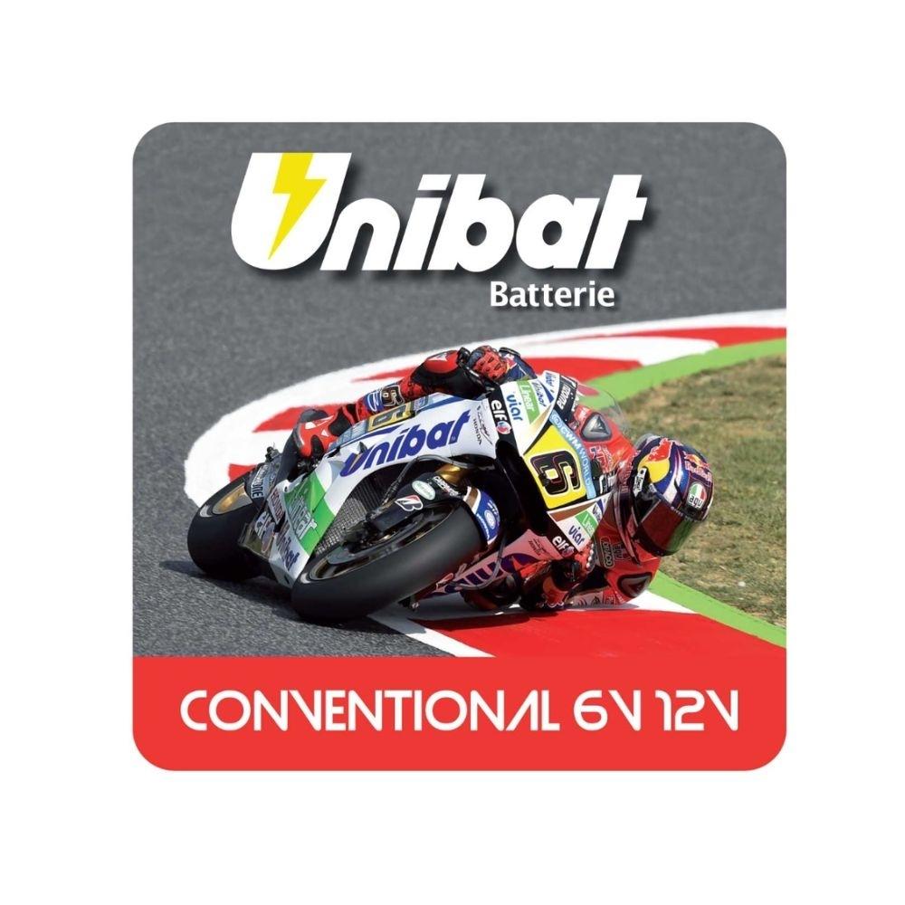 Batería Unibat C50N18LA3SM 12V 18Ah