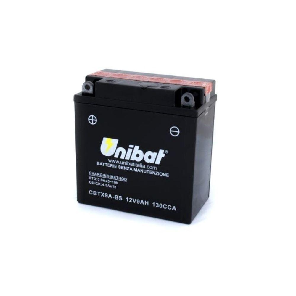 Batería Unibat CBTX9A-BS 12V 9Ah 135x75x139 CCA