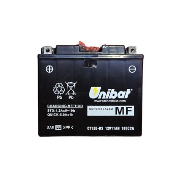 Batería Unibat CT12B-BS 12V 11Ah