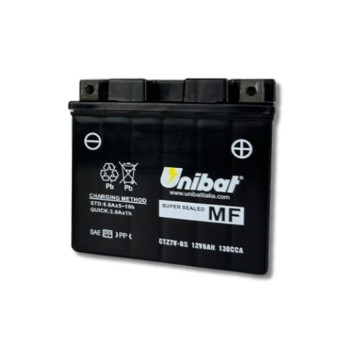Batería Unibat CTZ7V-BS 12V 6Ah