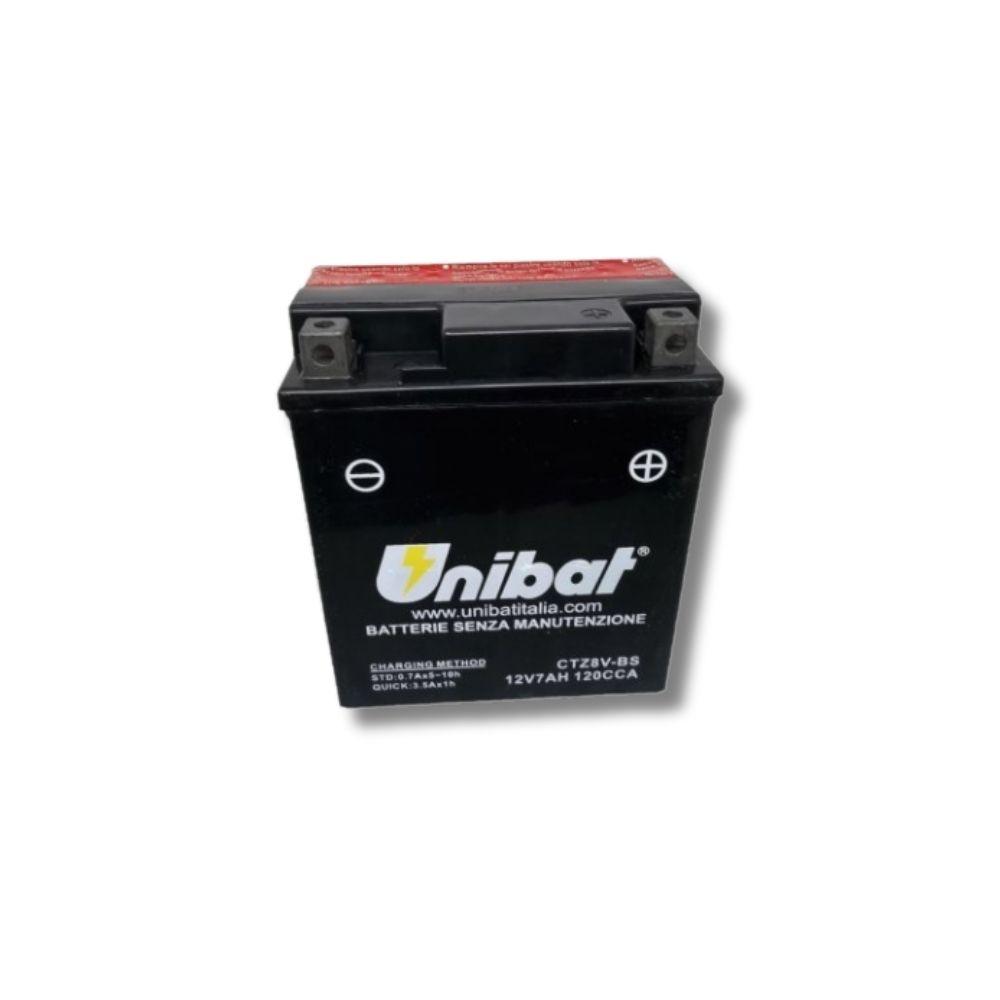 Batería UNIBAT CTZ8V-BS 12V 7Ah