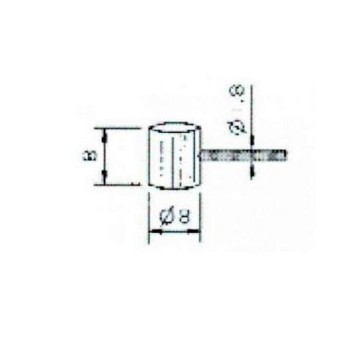 Cable de freno-embrague RMS VESPA 1.9 X 250 mm