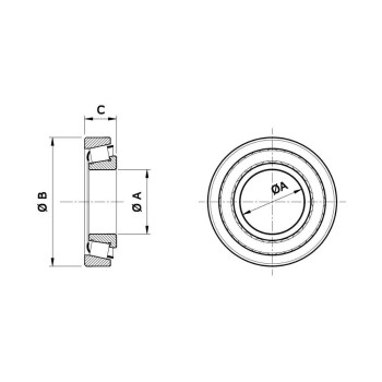 Kit de Rodamientos de Columna All Balls 22-1059