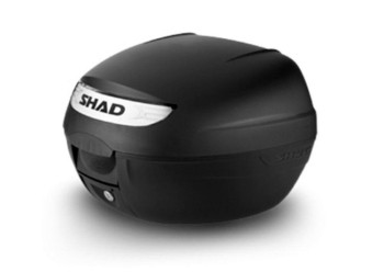 BAUL SHAD SH26 NEGRO / NEGRO 26 LITROS