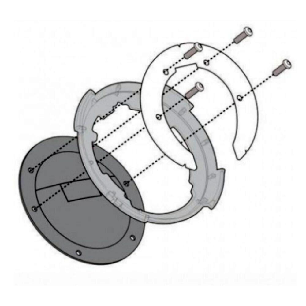 KIT ADAPTADOR GIVI EASYLOCK BMW BF22