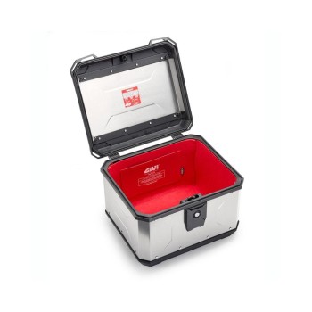 Baúl GIVI ALP44A2 Alpina 44L de aluminio natural