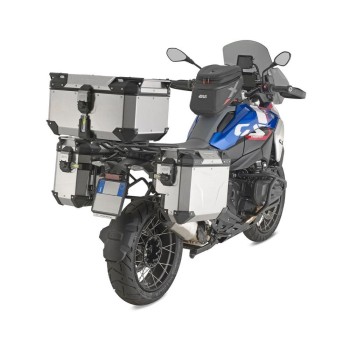 Maleta Givi Trekker Outback EVO OBKEV58A 58L aluminio natural