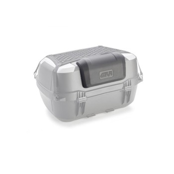 Baúl GIVI B45+ Monolock 45L negro con parrilla universal y respaldo