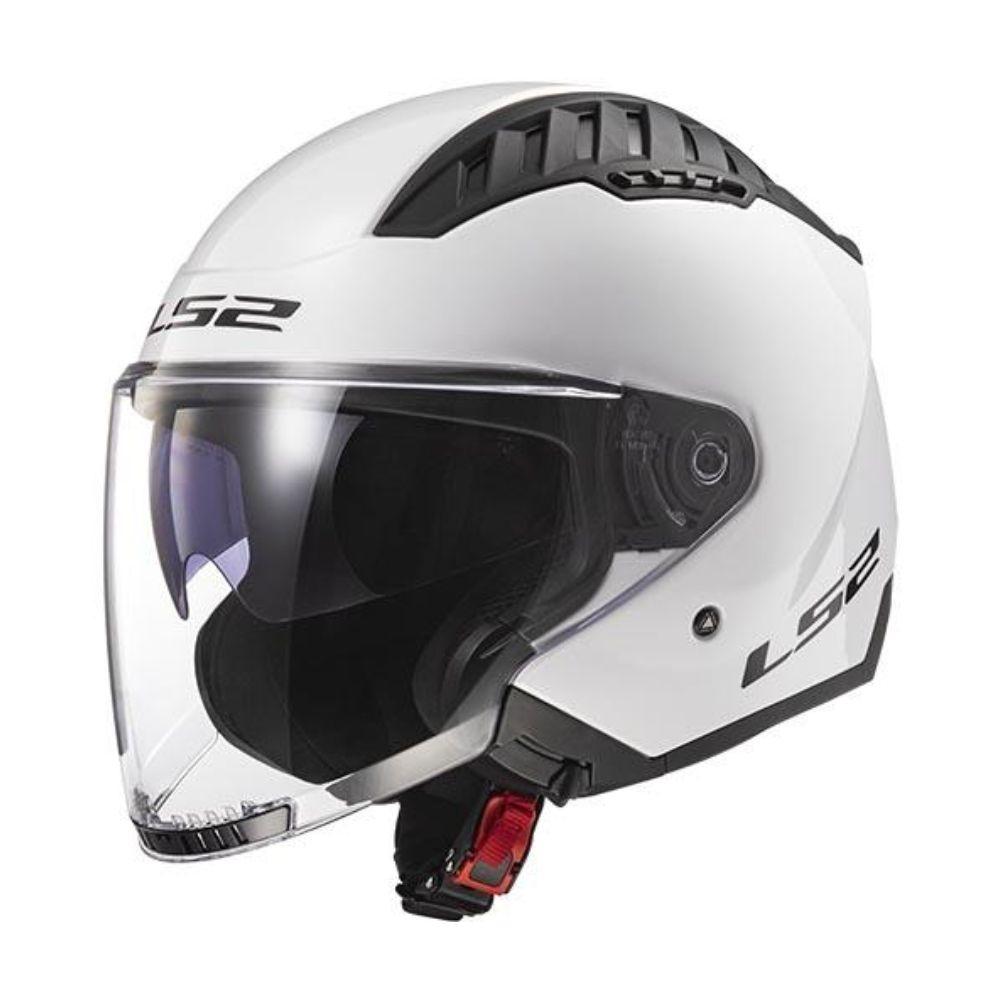 Casco LS2 OF600 Copter 2 Blanco Brillo