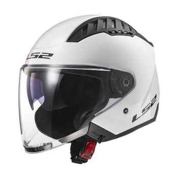 Casco LS2 OF600 Copter 2 Blanco Brillo