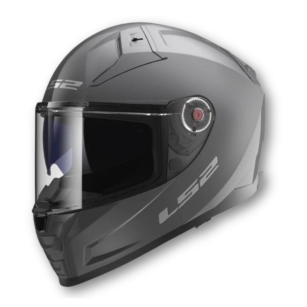 Casco LS2 FF811 Vector 2 Solid Nardo Gris Brillo