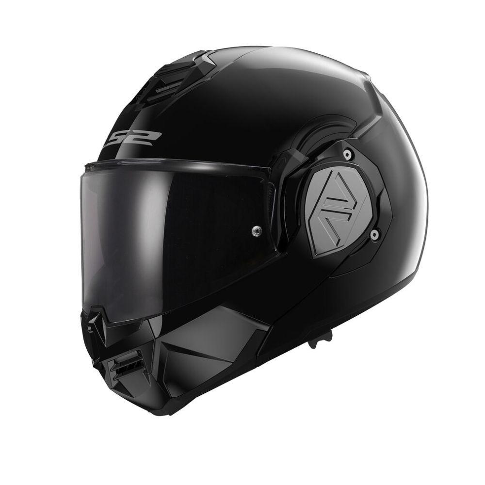 Casco LS2 FF906 Avant Solid Negro Brillo
