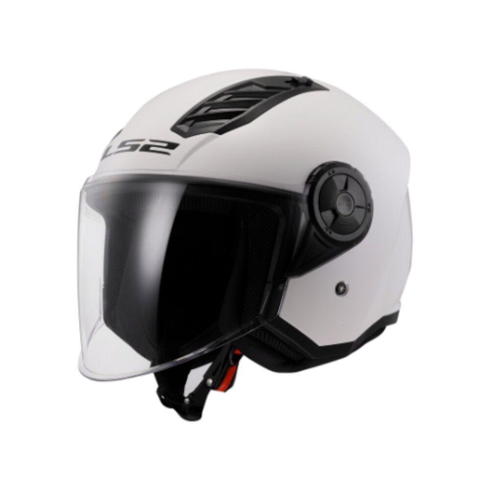 Casco LS2 OF616 Airflow 2 Solid Blanco Brillo