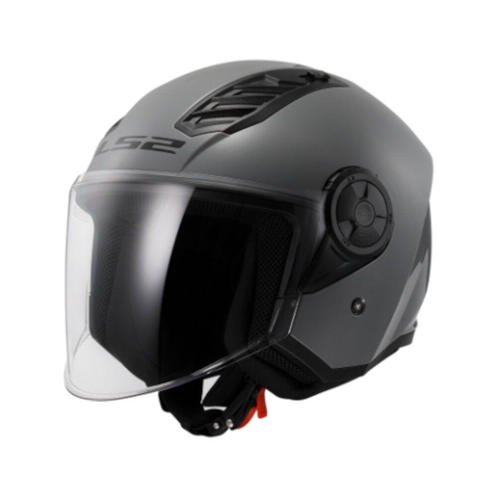 Casco LS2 OF616 Airflow 2 Solid Nardo Gris Brillo